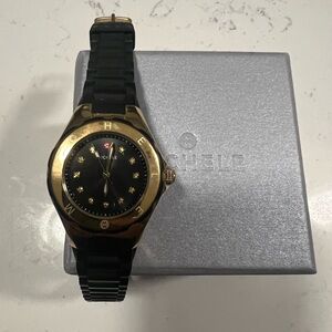 Michele Tahitian Jelly Bean Topaz Bracelet Watch